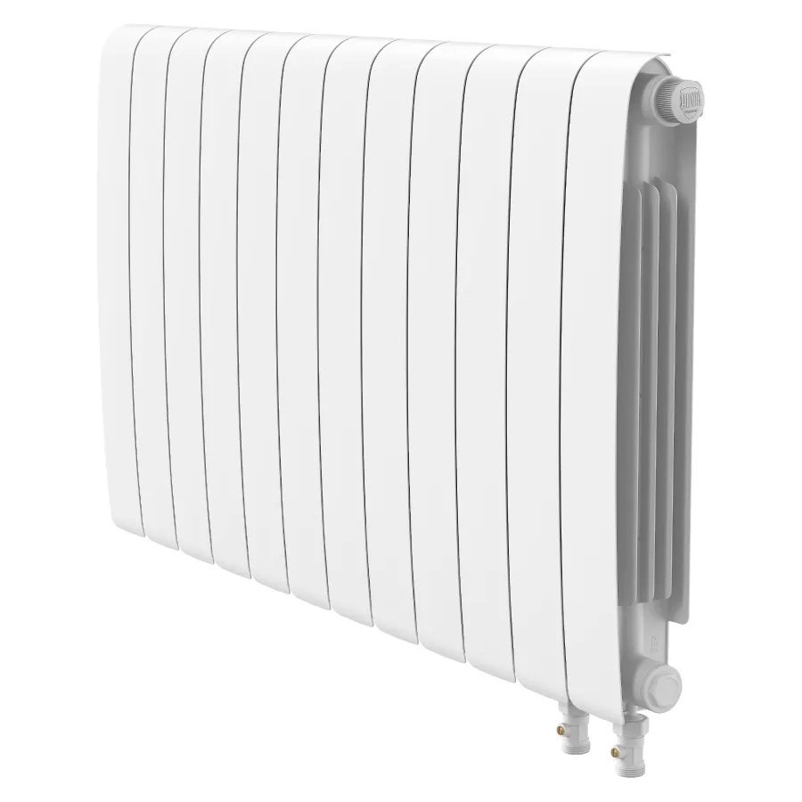 Радиатор биметаллический Royal Thermo Eclipse 500 Белый VR80 - 12 секц.