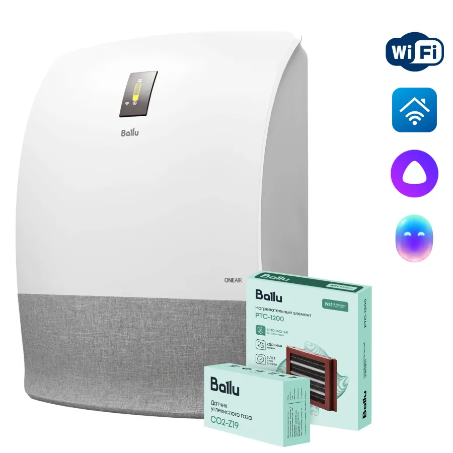 Очиститель воздуха приточный Ballu ONEAIR ASP-200SMAX
