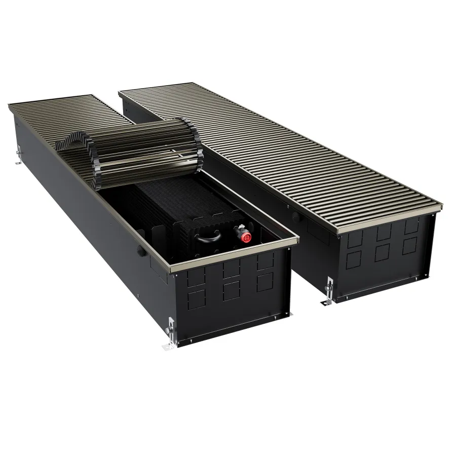 Конвектор внутрипольный Royal Thermo ATRIUM TURBO-190/300/2100-DG-U-DB