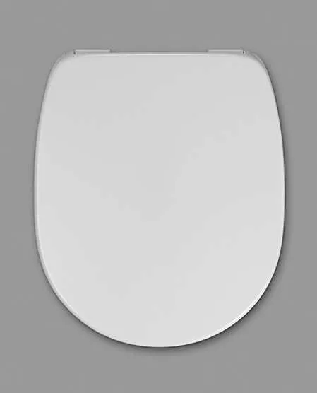 Крышка-сиденье для унитаза Haro Tablas стальное крепление, белое (540778/540785)