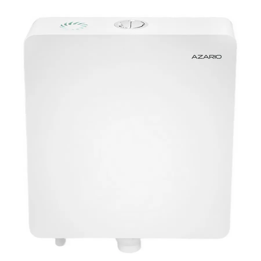 Бачок пластиковый с ароматизатором Azario 380x100x395 с соединительной трубой (AZ-L06B)