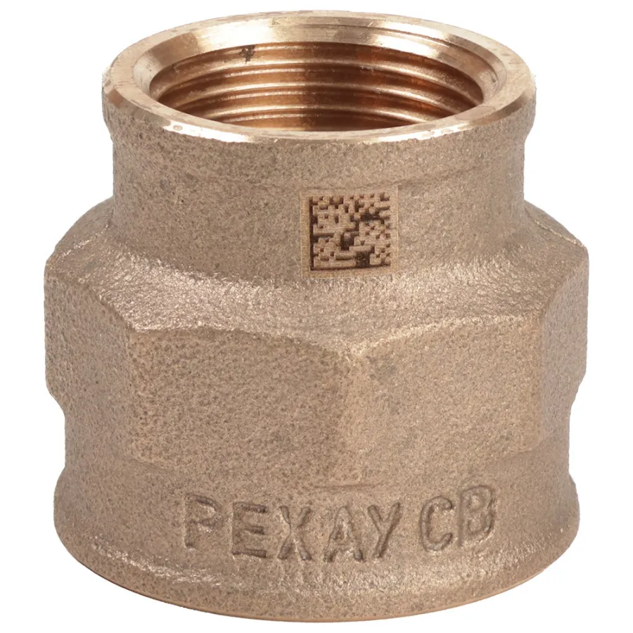 Муфта бронзовая РЕХАУ AURLINE редукционная Rp1" x Rp3/4", RX+