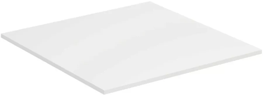 Столешница Ideal Standard Adapto 50 см без выреза, с крепежом, белый глянцевый (U8412WG)