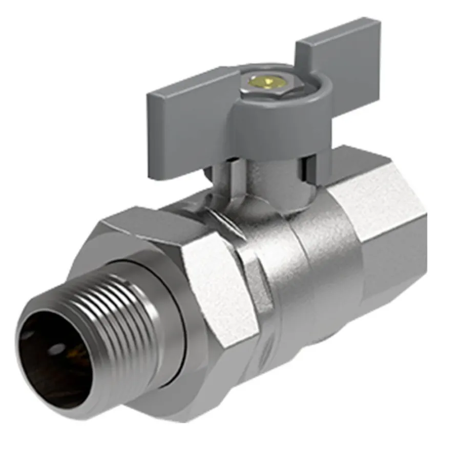 Кран шаровый Royal Thermo EXPERT 3/4", НГ, бабочка