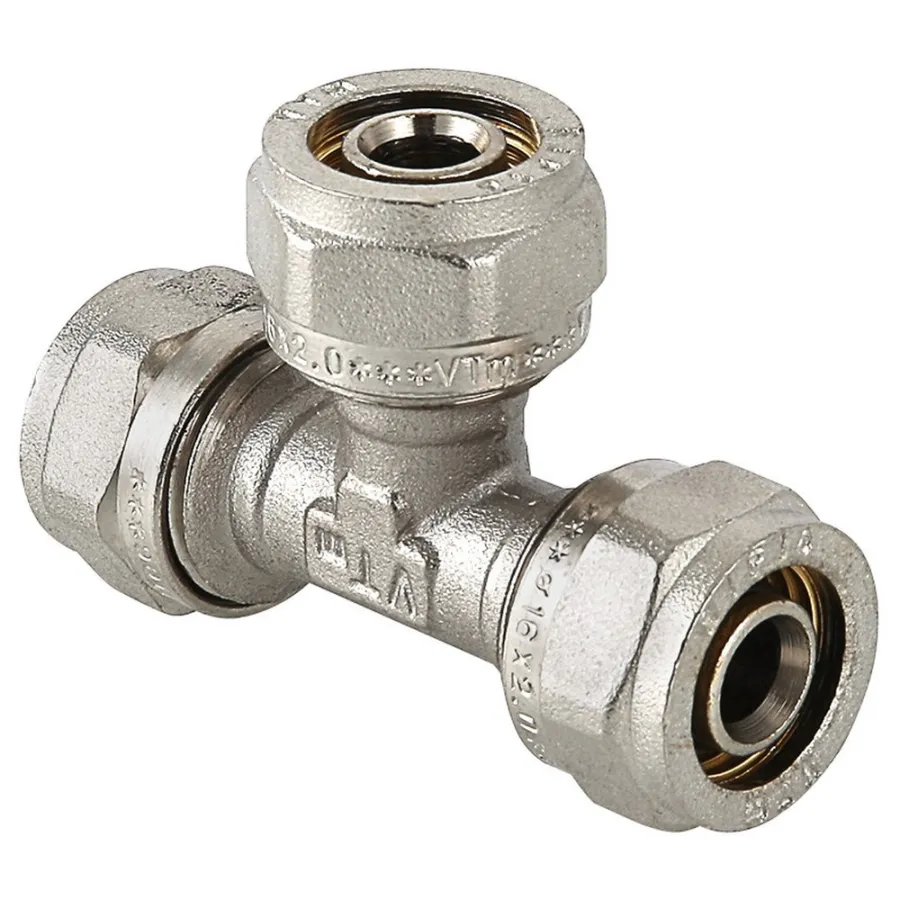 Тройник обжимной 26*16*20 (Valtec) VTm.331
