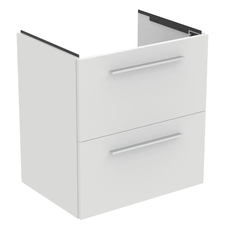Тумба для раковины Ideal Standard i.Life A 60 см, подвесная, с 2-мя ящиками, белый матовый (T5255DU)