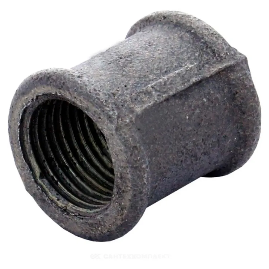 Муфта FITTEX чуг прямая Ду15 (1/2") ВР