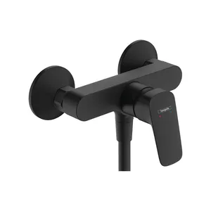 Смеситель для душа Hansgrohe Logis керамический картридж, черный матовый (71600670)
