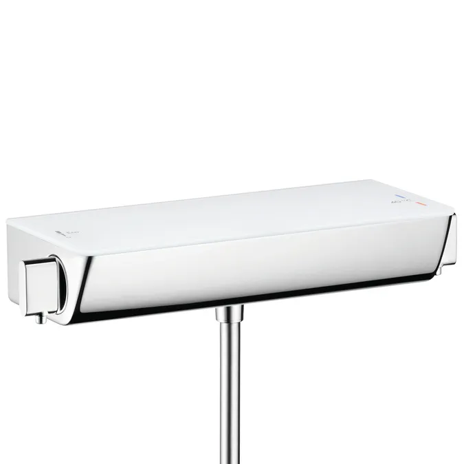 Смеситель для душа Hansgrohe Ecostat Select с термостатом, хром белый (13161400)