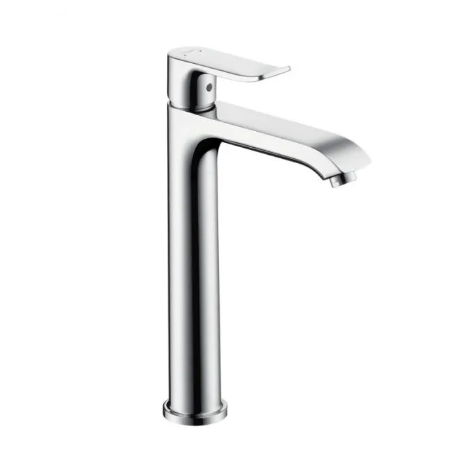 Смеситель Hansgrohe Metris для раковины, на столешницу, однорычажный, хром (31183000)