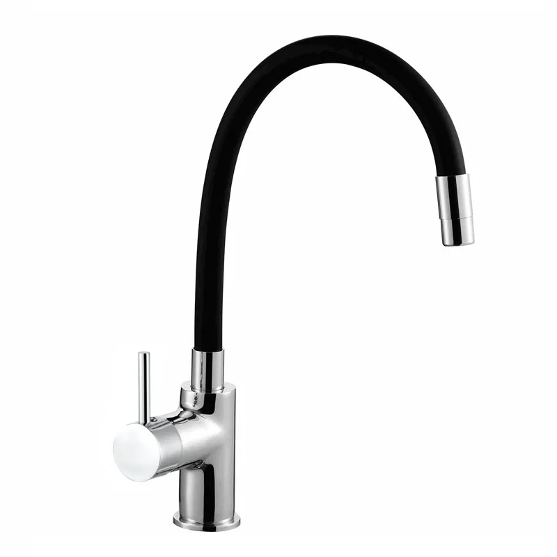 Смеситель AZARIO Таско для кухни с гибким изливом, хром (AZ-15494321)