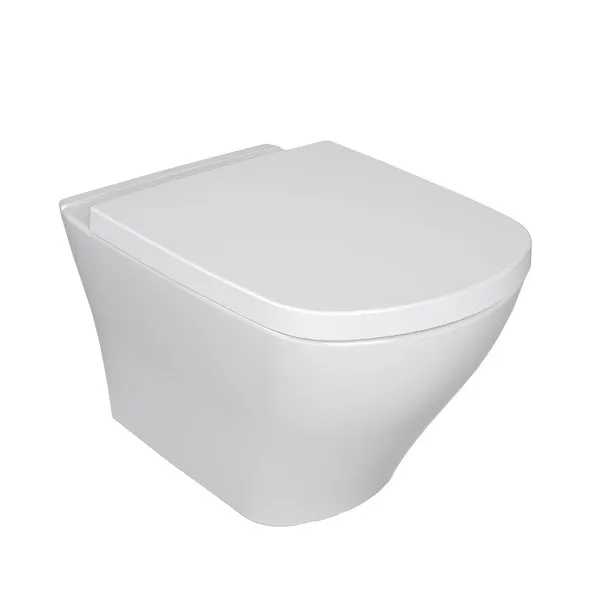 Унитаз подвесной Ravak Classic RimOFF безободковый, без сиденья, белый (X01671)