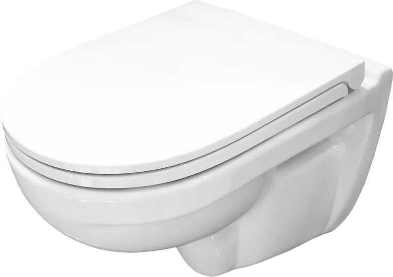 Унитаз подвесной Sanita Luxe Best Luxe быстросъемное сиденье микролифт (WC.WH/Best/DM/WHT.G/S1)