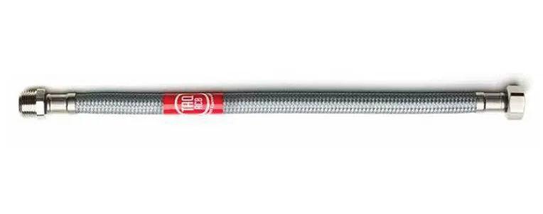 Гибкая подводка TUCAI в полимерной оплетке 0,5 м, 1/2"-1/2", Г/Ш (203015)