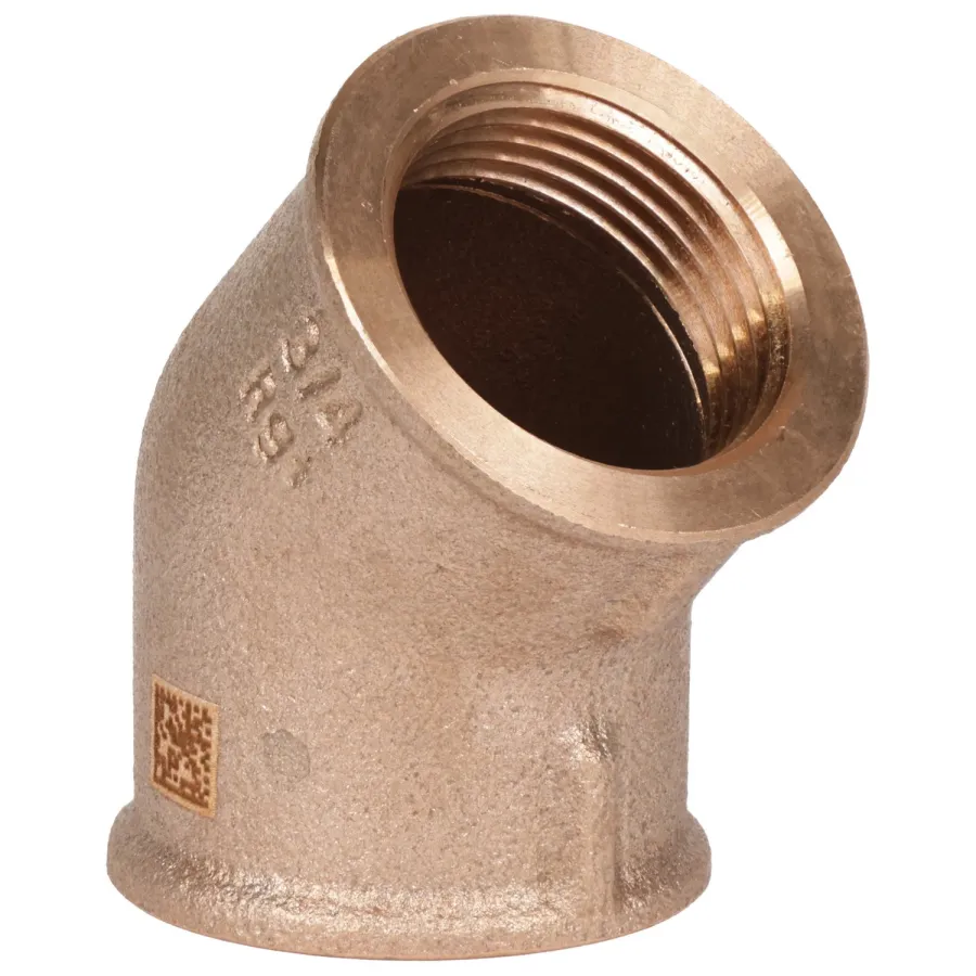 Угольник бронзовый РЕХАУ AURLINE 45гр. Rp3/4", RX+