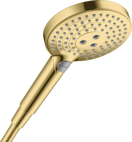 Ручной душ Hansgrohe Raindance Select S120 3 jet, полированное золото (26530990)