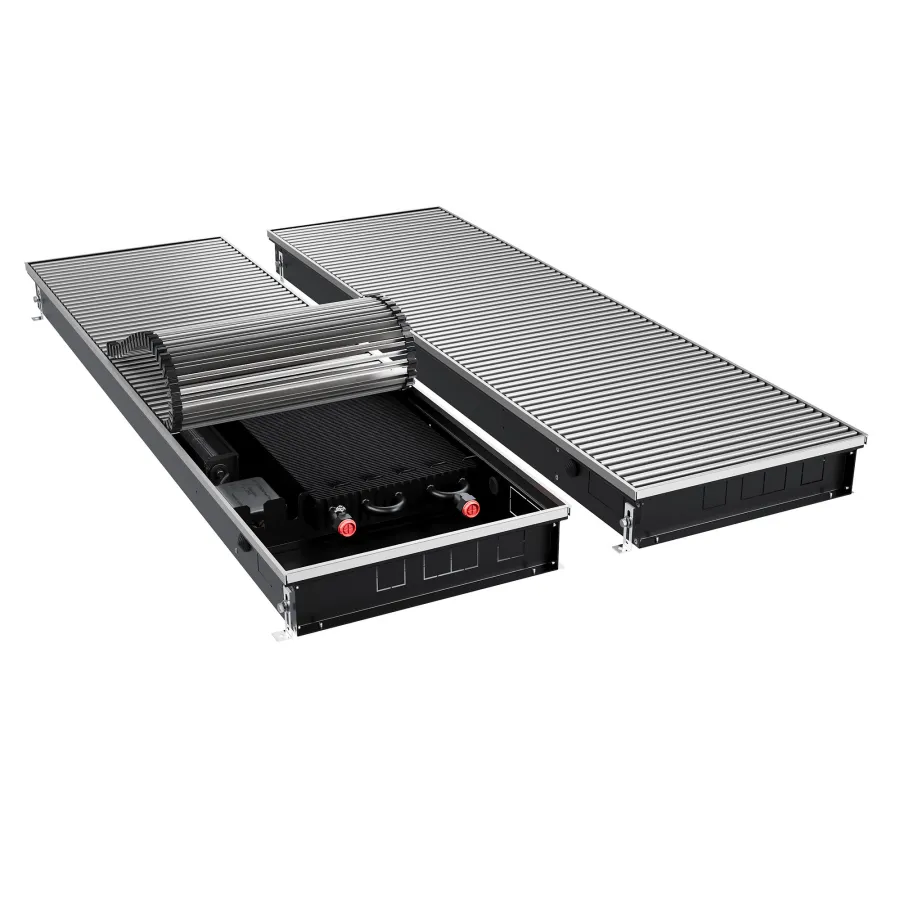 Конвектор внутрипольный Royal Thermo ATRIUM TURBO-90/400/900-DG-U-NA