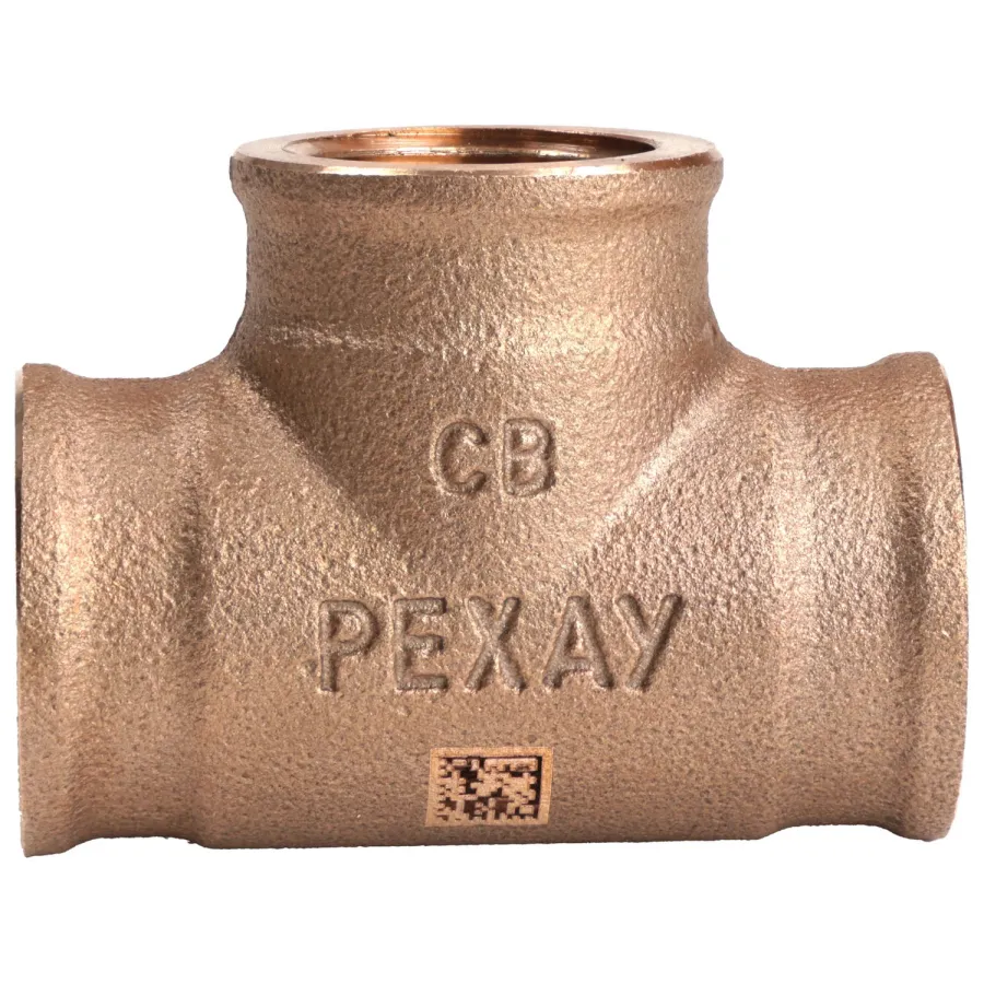 Тройник бронзовый РЕХАУ AURLINE Rp1/2", RX+