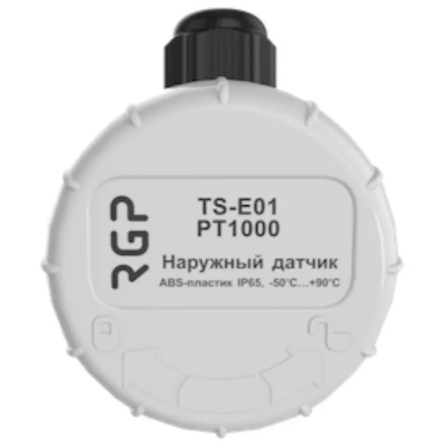 Датчик температуры RGP TS-E01 PT1000 наружного воздуха (Z-скоба)
