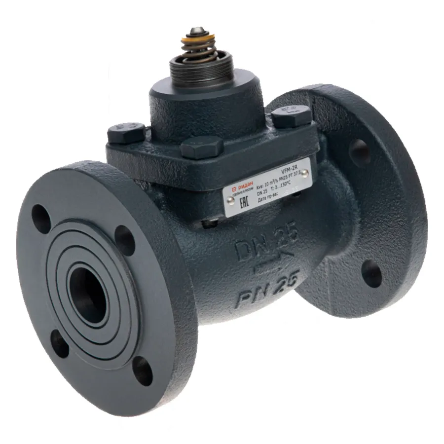 Клапан регулирующий РИДАН VFM-2R PN25 32/16