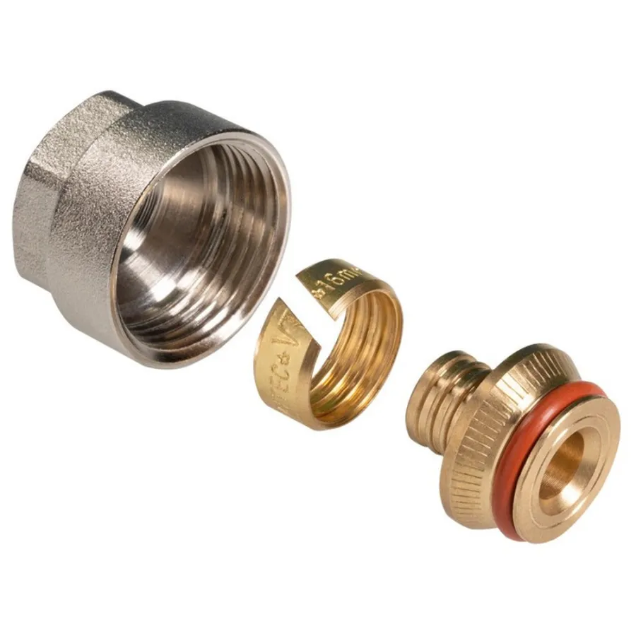Евроконус для металлопластиковой трубы Valtec 16 (2,0)х3/4" VT.4420.NVE.16