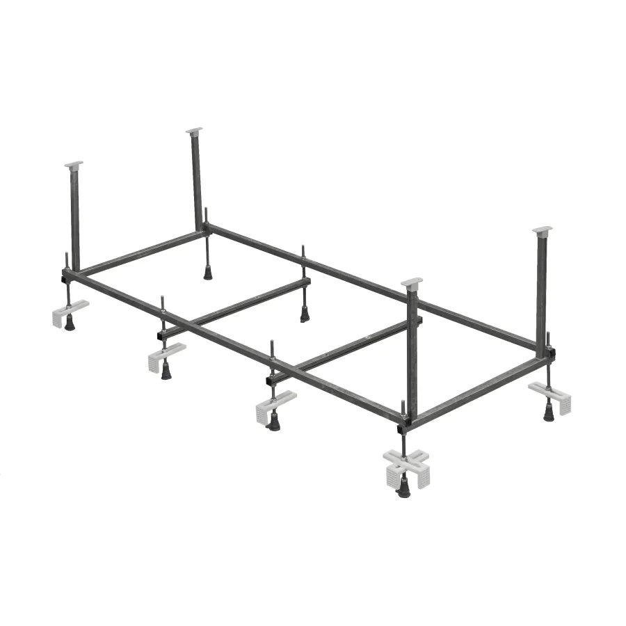 Монтажный комплект для акриловой ванны Roca Leon 1500x700 мм (каркас, комплект креплений к стене, система слив-перелив)