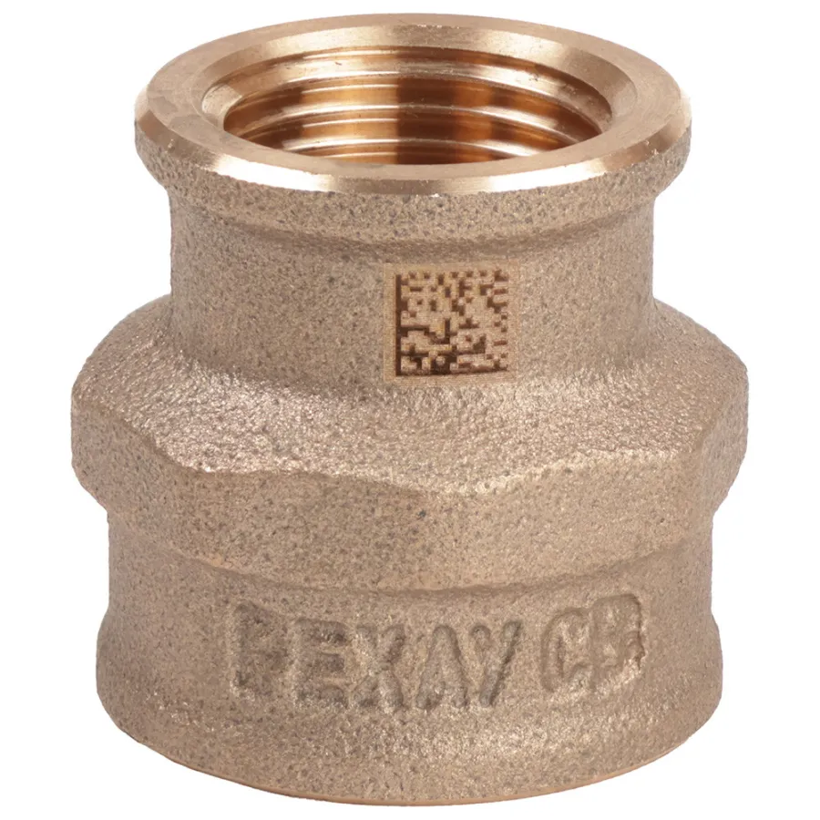 Муфта бронзовая РЕХАУ AURLINE редукционная Rp3/4" x Rp1/2", RX+