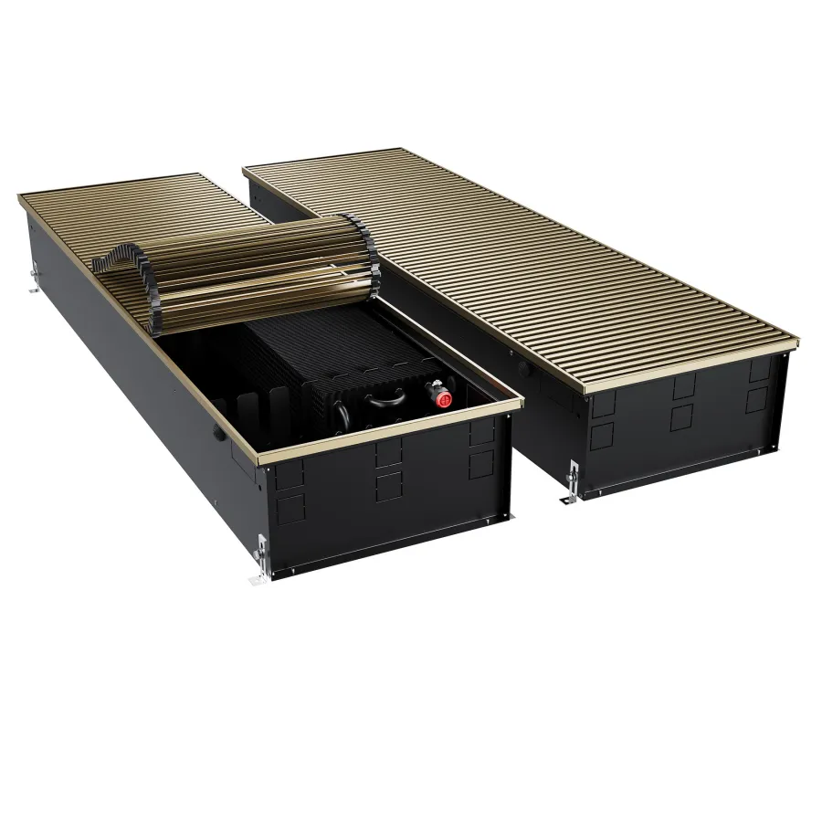 Конвектор внутрипольный Royal Thermo ATRIUM TURBO-190/400/900-DG-U-LB