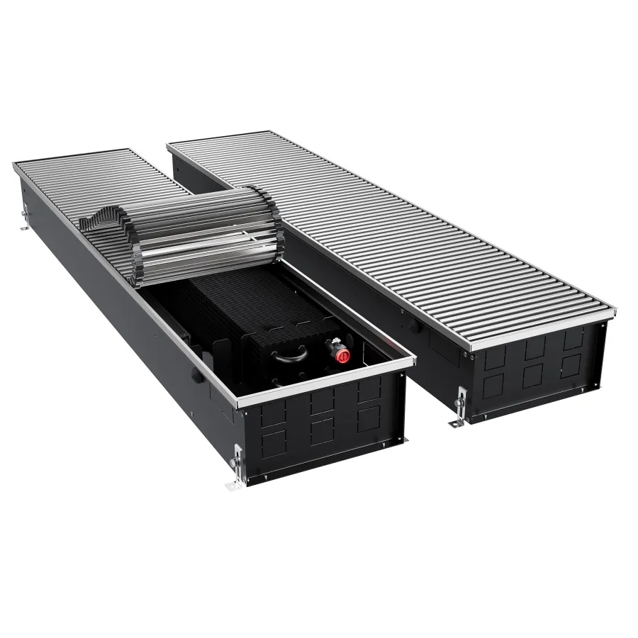 Конвектор внутрипольный Royal Thermo ATRIUM TURBO-150/300/2900-DG-U-NA