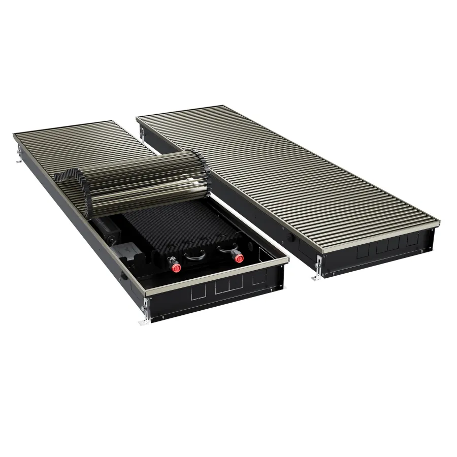 Конвектор внутрипольный Royal Thermo ATRIUM TURBO-90/400/3000-DG-U-LB