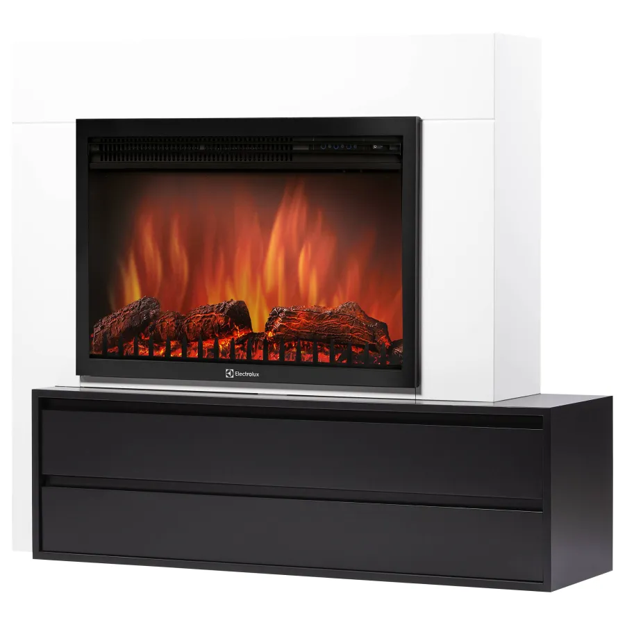 Портал Firelight Combi 30 белый, черный, р/в