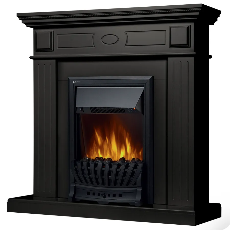 Каминокомплект: Очаг Electrolux Classic EFP/P-1020LS, портал Bianco Classic ч.эм