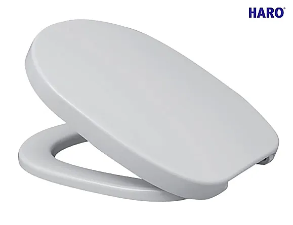 Крышка-сиденье для унитаза Haro Tablas Praemium быстросъемное крепление, микролифт, белый (540785)