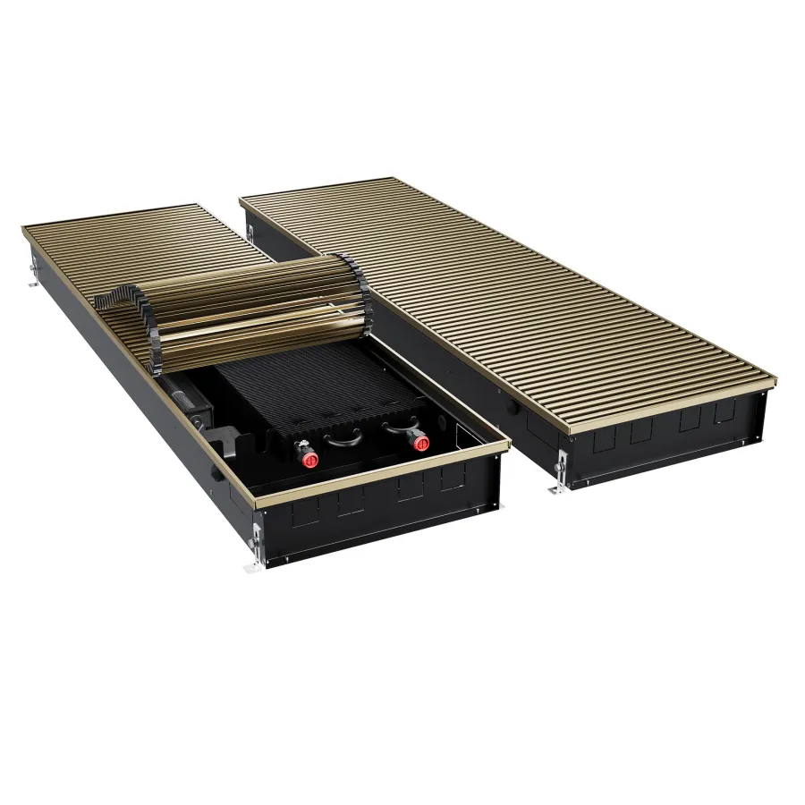 Конвектор внутрипольный Royal Thermo ATRIUM TURBO-110/400/2500-DG-U-AU
