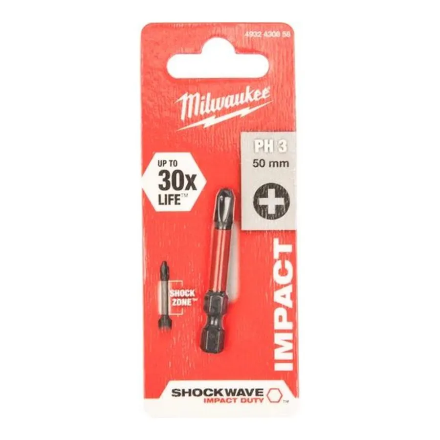 Насадка Milwaukee SHOCKWAVE PH3 50мм (1) 4932430858