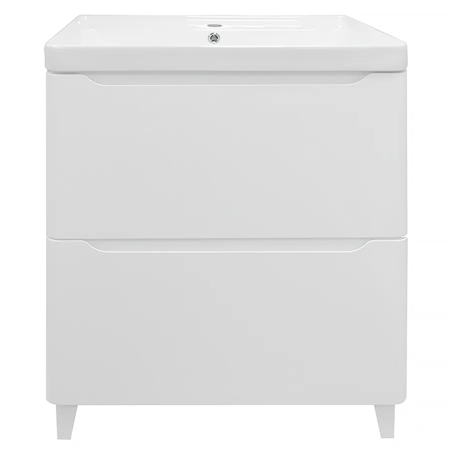 Комплект Тумба Azario LOTOS 60/2 615х475х835 напольная с раковиной Monte 60