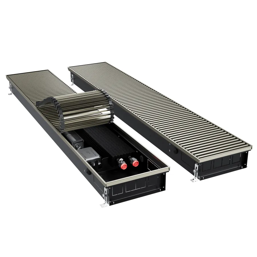 Конвектор внутрипольный Royal Thermo ATRIUM TURBO-90/250/1100-DG-U-LB