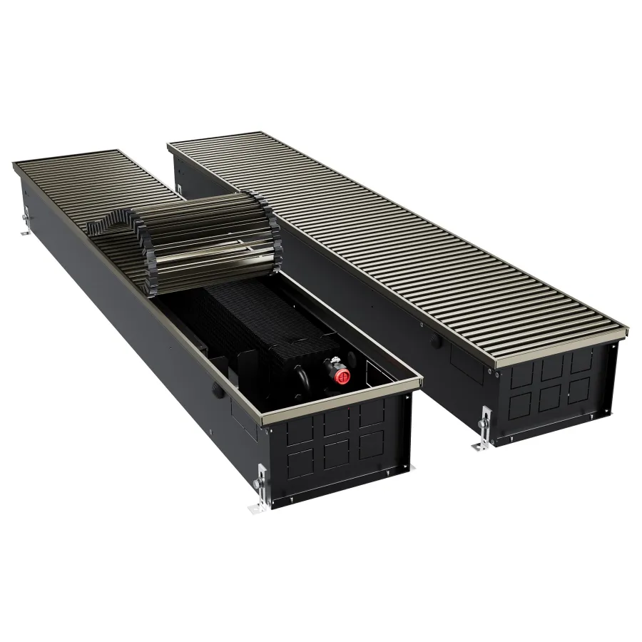 Конвектор внутрипольный Royal Thermo ATRIUM TURBO-150/250/1600-DG-U-DB