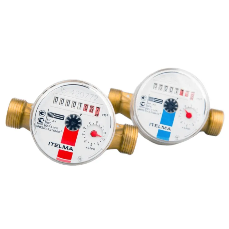 Счетчик воды ITELMA Ду 15 Ру10 Qn1,5 м3/ч 90С L110м WFW24.D110