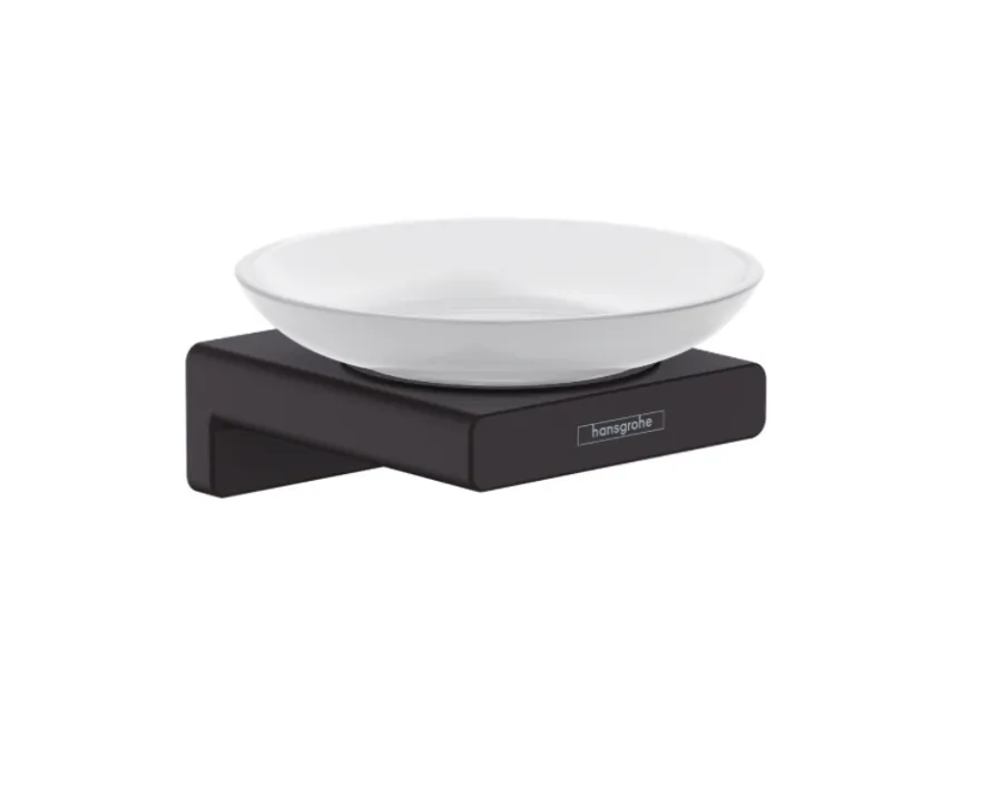 Мыльница Hansgrohe AddStoris, матовый чёрный (41746670)