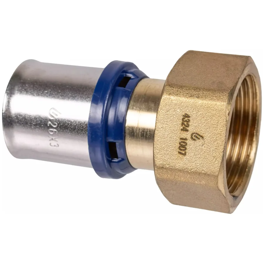 Штуцер обжимной для металлопластиковых труб Usystems MLC Plus 20-G3/4"НГ