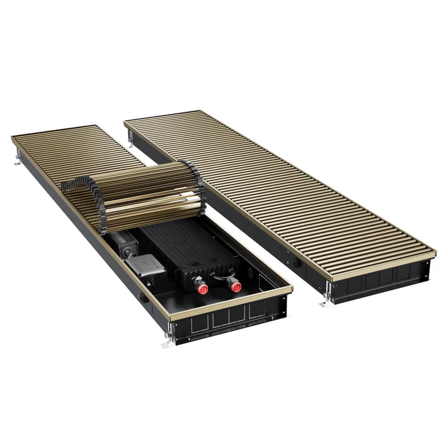 Конвектор внутрипольный Royal Thermo ATRIUM TURBO-80/300/800-DG-U-AU