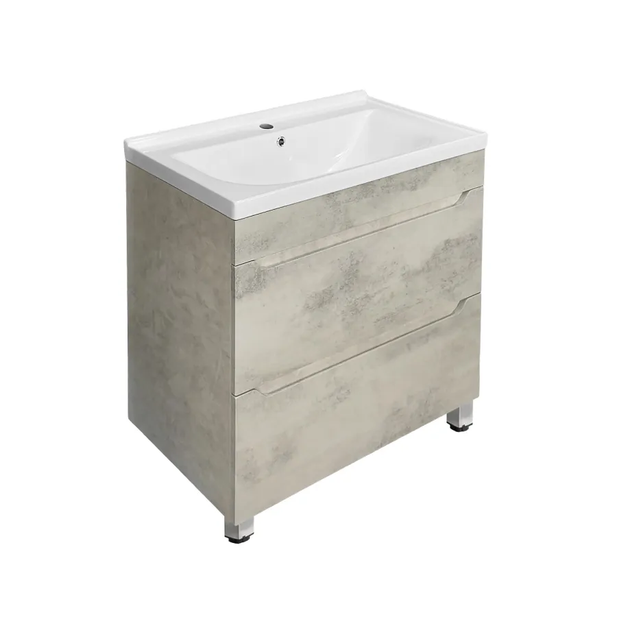 Комплект Azario Тумба Florena 80 с раковиной Monte Neo 80 CS00105571