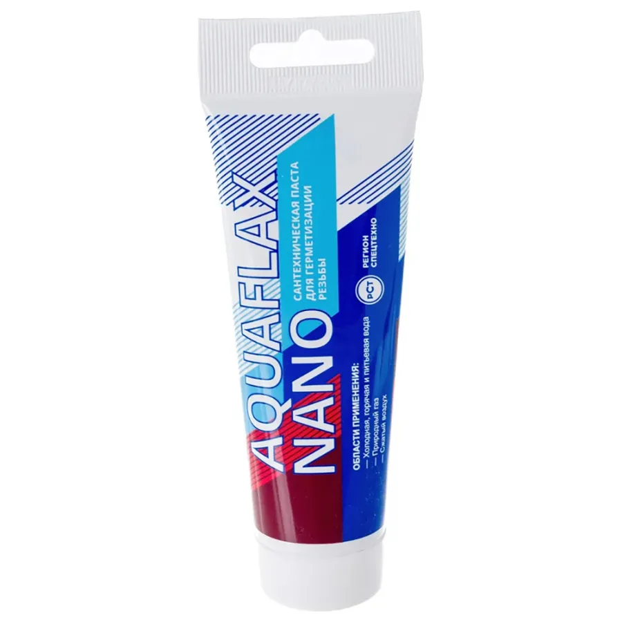 Паста минеральная для льна Aquaflax nano Classic на основе графита, тюбик 80 гр