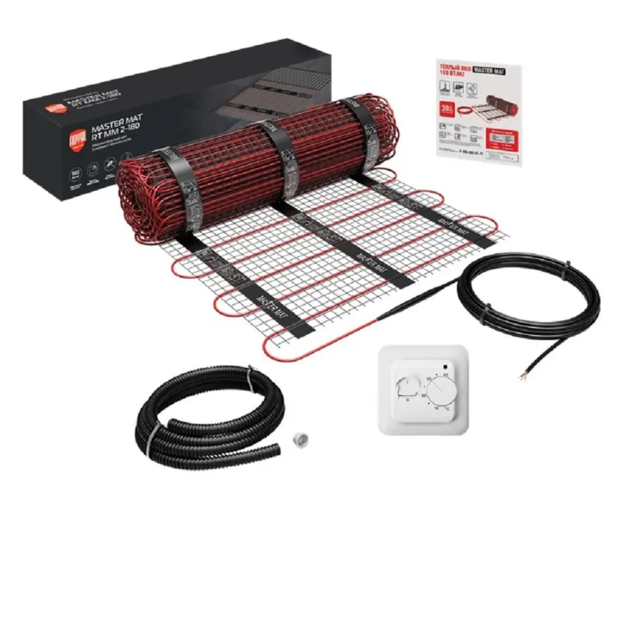 Мат Royal Thermo MM 2-180-2 (комплект теплого пола с терморегулятором)