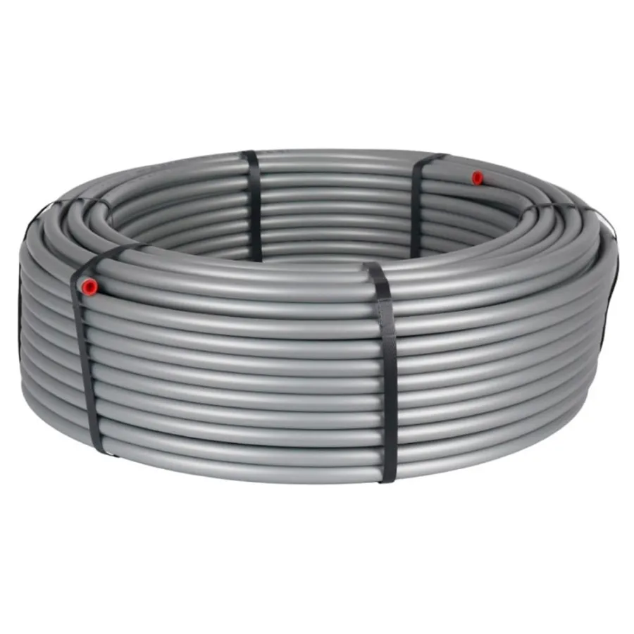 Труба VARMEGA FLEX PE-Xa/EVOH 20x2.8 мм, (200) серебро VM50102