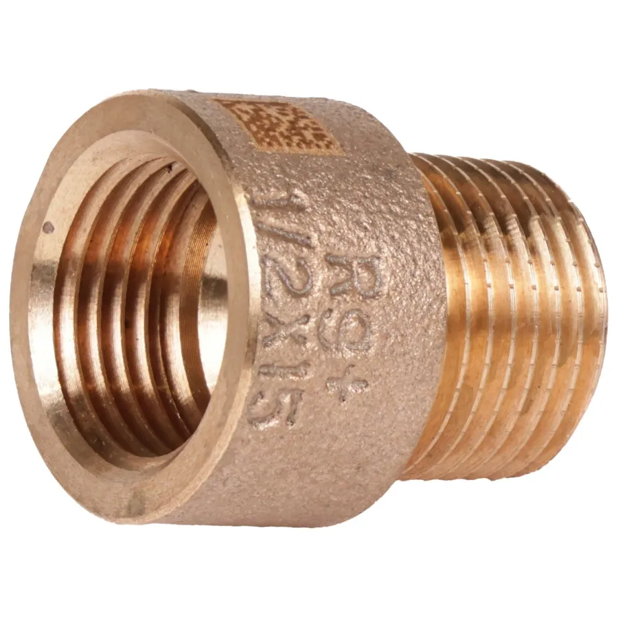Удлинитель бронзовый РЕХАУ AURLINE R1/2" x Rp1/2" x 15 мм, RX+