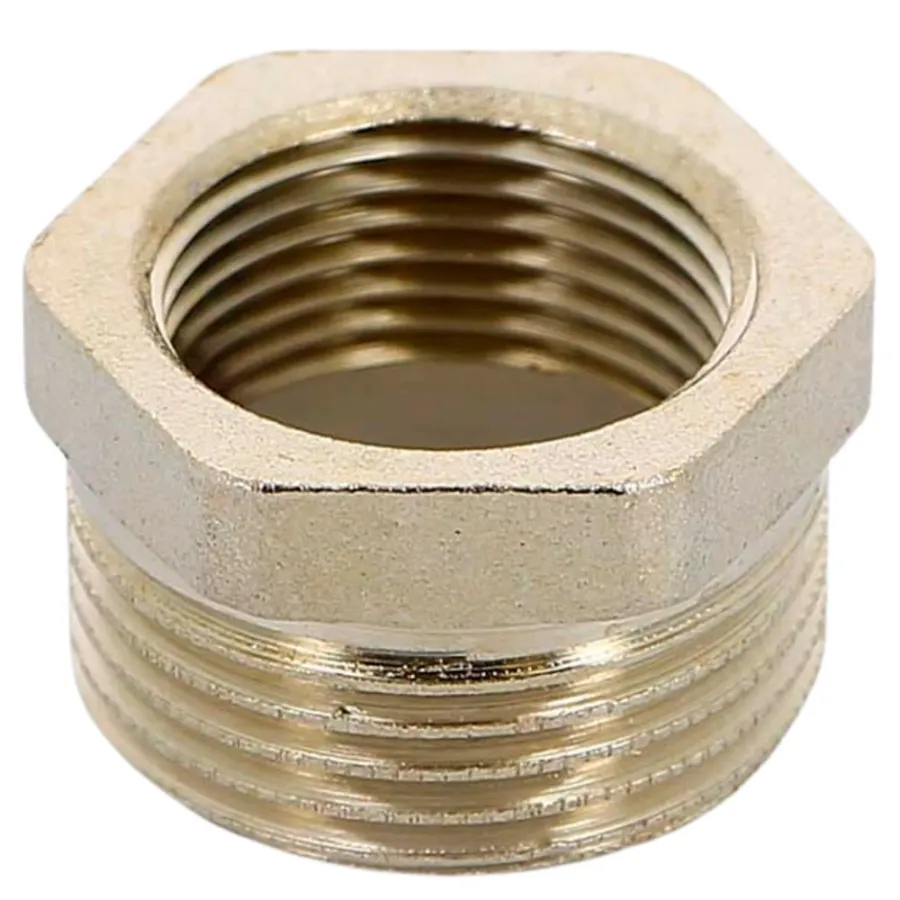 Футорка Uni-Fitt НВ 1"х3/4" никелированная