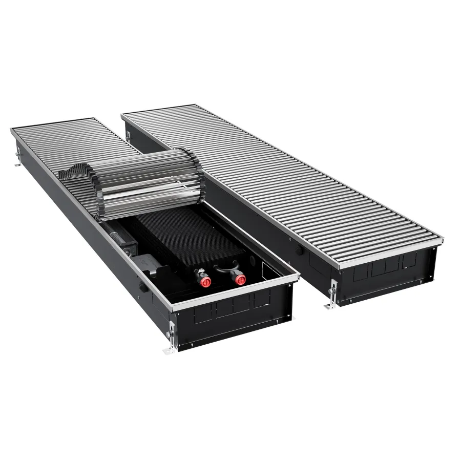 Конвектор внутрипольный Royal Thermo ATRIUM TURBO-110/300/2600-DG-U-NA