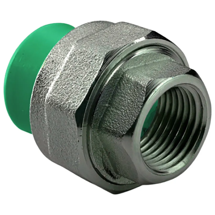 Муфта комбинир. раз. растр. ПП AntiFire D40-1 1/4"ВР Green